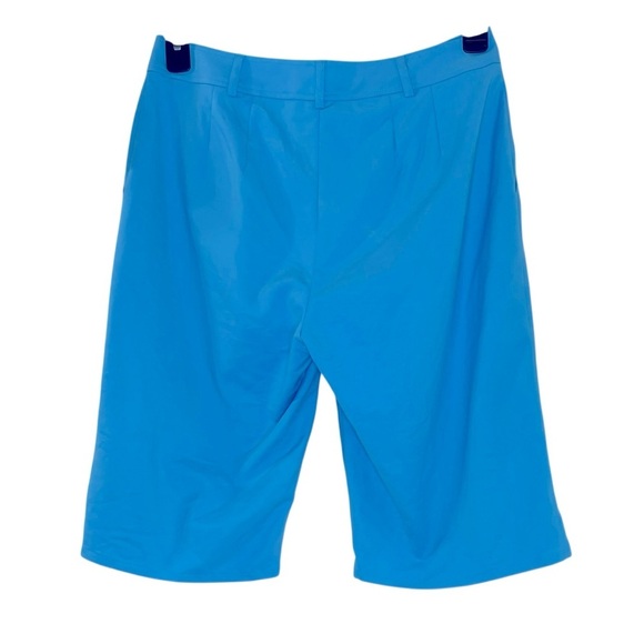 ST .JOHN size 6 Shorts Cotton Pockets  Blue Made in USA - Picture 3 of 11